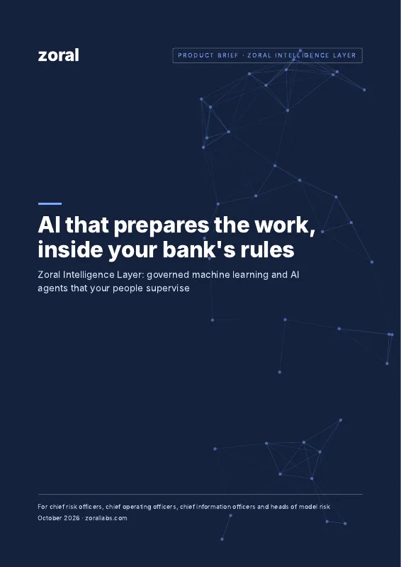 Cover of the Zoral Intelligence Layer product brief